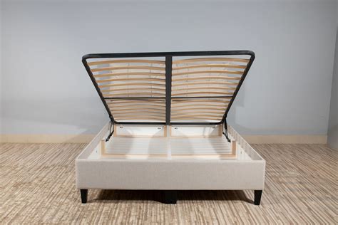 metal versus wood box spring|thick cushion padded box spring.